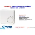 Produktbild: Simon White Mechanischer Thermostat Af126640