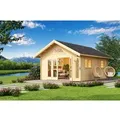 Produktbild: Lasita Gartenhaus Caroline 2.3 Natur/Unbehandelt 390 cm x 575 cm