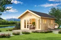 Produktbild: Gartenhaus Blockhaus  Satteldach 40 mm Caroline 2.3 mit Schlafboden Lasita