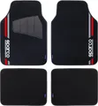 Produktbild: Set 4 Matten Schwarze Und Rote für Auto SPARCO