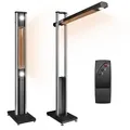 Produktbild: FIXKRAFT Infrarot Heizstrahler Terrasse 600-1800 W Terrasse Wintergarten Outdoor