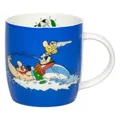 Produktbild: Könitz Becher Asterix Schwimmen - Nager Tasse Kaffeetassen New Bone Blau 400 ml