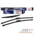 Produktbild: BOSCH AEROTWIN SCHEIBENWISCHER AR801S + HECKWISCHER H341 FÜR NISSAN RENAULT OPEL