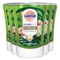 Produktbild: Sagrotan No-Touch Nachfüller Blühende Apfelwiese Duft – Für den automatischen Seifenspender – 5 x 250 ml Handseife