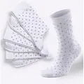 Produktbild: Socken WÄSCHEPUR, Damen, Gr. 1, weiß, 78% Baumwolle, 20% Polyamid, 2% Elasthan, Socken Socken