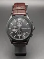 Produktbild: Emporio Armani AR11549 Herrenuhr Chronograph Edelstahl Leder 42 mm Schwarz