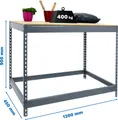 Produktbild: Arbeitstisch und Montage aus Metall ohne Parafuses SIMONWORK BASIC 1 901245-1 GRAU/HOLZ
