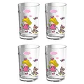 Produktbild: EMSA 516274 Prinzessin Kindertrinkbecher, 200 ml, Hochglanzkunststoff SAN, klar (4 Stück)