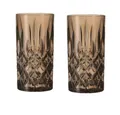 Produktbild: Nachtmann Longdrinkglas Nachtmann Noblesse Longdrink Tabacco 2er Set, Kristallglas