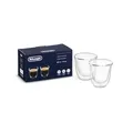 Produktbild: DeLonghi 2x Tassen Gläser Espresso Glas Doppel Wand 60ml