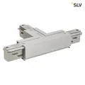 Produktbild: SLV 145644 EUTRAC T-Verbinder Erde rechts silbergrau