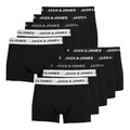 Produktbild: JACK & JONES Herren Unterhosen Shorts Boxershorts Trunks 10er Pack, Farbe:Schwarz, Wäschegröße:M, Artikel:- Black/Black/Black-White