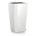 Produktbild: Lechuza® Pflanzgefäß Cubico Premium 40 Weiß hochglanz 40 cm x 40 cm