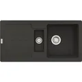 Produktbild: Franke Spüle STRATA STG 651-86 Onyx mit Excenterventil / Ausschnittsmaß: 840 ...