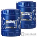 Produktbild: 20L MANNOL UNIVERSAL 15W40 MOTORÖL MINERALISH passend für VW 500/505.00 MB 229.3