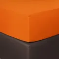Produktbild: BettwarenShop Boxspring Spannbettlaken Vario 140x200 - 160x220 cm | orange - orange