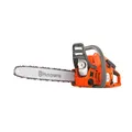 Produktbild: Husqvarna 120 Mark II Benzin-Kettensäge - 38,2 cc X-Torq® Motor, 14″ Schiene & H37 Kette, LowVib® Vibrationsreduzierung, Air Injection™, Ideal für Garten & Brennholz