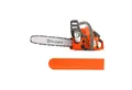 Produktbild: Husqvarna Benzin-Kettensäge 120 Mark II, 35 cm Schwertlänge, LowVib® Vibrationsreduzierung, Ideal für Garten & Brennholz, 38,2 cc X-Torq® Motor, 14″ Schiene & H37 Kette, LowVib, Quick Start