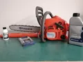 Produktbild: Husqvarna Benzin Motorsäge Kettensäge 120 MARK II 1,9 PS  Aktion Kette Öle SET