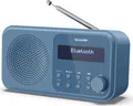 Produktbild: Sharp Tokyo DR-P420 - Tragbares DAB-Radio - Stahlblau