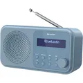Produktbild: Sharp Radio Tokyo DRP420BL DAB+, Bluetooth, blau