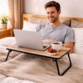 Produktbild: Betttablett Tablettisch Betttisch Frühstückstablett Serviertablett Laptoptisch