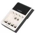 Produktbild: Ansmann Schnell-Ladegerät Comfort Plus für 1-4 NiMH Micro AAA, Mignon AA Akkus,
