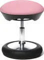 Produktbild: Kinderhocker Topstar Drehhocker ergonomisch Sitness Kid 20 Net chrom/zartpink drehbar, höhenverstellbar