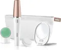 Produktbild: Braun FaceSpa 851V, Gold, Weiß, 1.5 V, AA, 321 g, Box, 57 mm