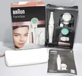 Produktbild: Braun FaceSpa 851V Gesichtsepilierer Gesichtsbürste 3-in-1 Weiß Bronze