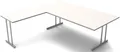 Produktbild: KERKMANN Schreibtisch Schreibtisch start up BxT 200x200cm weiß