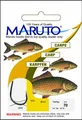 Produktbild: Maruto Karpfenhaken gebunden 70cm Vorfach, Größe/Tragkraft/Durchmesser/Inhalt:Gr. 1/11.0kg/0.35mm/9 Haken pro Packung