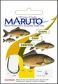 Produktbild: Maruto Karpfenhaken gebunden 70cm Vorfach, Größe/Tragkraft/Durchmesser/Inhalt:Gr. 1/11.0kg/0.35mm/9 Haken pro Packung