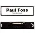 Produktbild: DURABLE Namensschild Clip-Card, mit Plattennadel, 67 x 17 mm