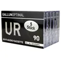 Produktbild: GALLUNOPTIMAL Audiokassette 5 St GOPT90P5 Analoges Diktiergerät