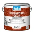 Produktbild: HERBOL Offenporig Deck Aqua 0.75 Liter WEISS Wetterschutzfarbe Holzschutz