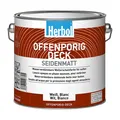 Produktbild: HERBOL Offenporig Deck Aqua 0.75 Liter WEISS Wetterschutzfarbe Holzschutz