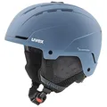 Produktbild: uvex Stance - robuster, effizient belüfteter Skihelm für Damen und Herren mit individueller Größenanpassung - Stone Blue matt - 54-58 cm