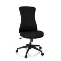 Produktbild: hjh OFFICE 760012 Profi Bürostuhl Office XT Netzstoff Schwarz Drehstuhl ohne Armlehnen, breite Sitzfläche, höhenverstellbar