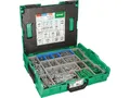 Produktbild: Schraubensortiment Elektrik, Linsenkopf, Wirox , Torx + 6 Bits, Voll- und Teilge