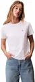 Produktbild: Calvin Klein Damen T-Shirt Kurzarm Archive Jersey Tee mit Rundhalsausschnitt, Weiß (Brilliant White), M