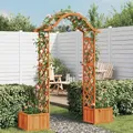 Produktbild: Garten-Pergola mit Blumenkasten Massivholz Tanne