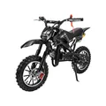 Produktbild: Actionbikes Motors Mini-Crossbike Delta, Benzin-Motorrad, Pocketbike, Dirtbike, 49 ccm, bis zu 40 km/h, Scheibenbremsen (Schwarz)