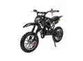 Produktbild: Mini-Crossbike Delta, Benzin-Motorrad, Pocketbike, Dirtbike, 49 ccm, bis zu 40 km/h, Scheibenbremsen (Schwarz)