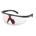Produktbild: adidas Sport SP0015 Herren-Sonnenbrille, Schlanke und Leichte Sport-Sonnenbrille, Masken-Form, Photochromatisch-Verspiegeltes Rauchglas, Glänzendes Schwarz
