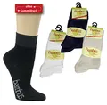 Produktbild: 6 Paar Bambus Kurzschaftsocken Kurzstrumpf Quartersocken Damen Herren WO (43/46, beige)