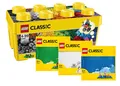 Produktbild: LEGO® Classic-Set: 10696 Steinebox mit grüner, blauer, weisser Bauplatte - neu