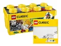 Produktbild: LEGO® Classic-Set: 10696 Steinebox mit 11026 weisser Bauplatte - neu