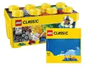Produktbild: LEGO® Classic-Set: 10696 Steinebox mit 11025 blauer Bauplatte - neu