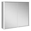 Produktbild: Keuco Spiegelschrank Royal Match si-elox, 800x700x160mm, 2x Drehtüren